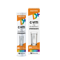 massigen dailyvit+ vitamina c 1000 20 compresse effervescenti