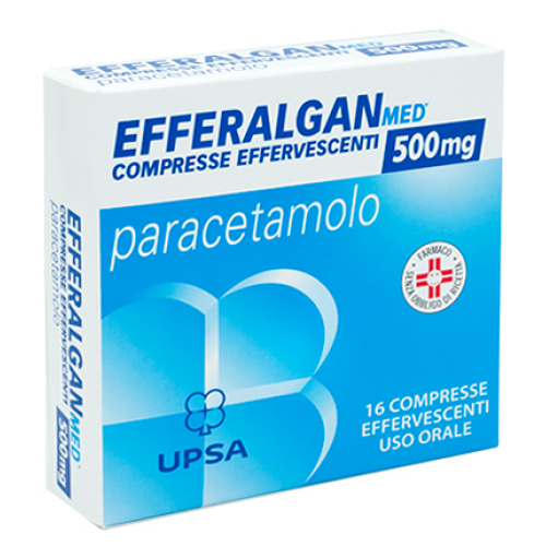 EfferalganMed 500 mg 16 Compresse Effervescenti - Farmed Srl