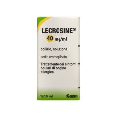 lecrosine collirio 40mg/ml 10ml