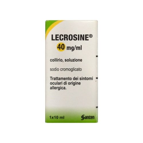 LECROSINE Collirio 40mg/ml 10ml