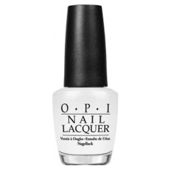 opi nail smalto l00 alpine snow bianco 15ml