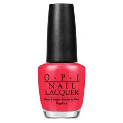 opi nail smalto l72 lacquer red rosso 15ml