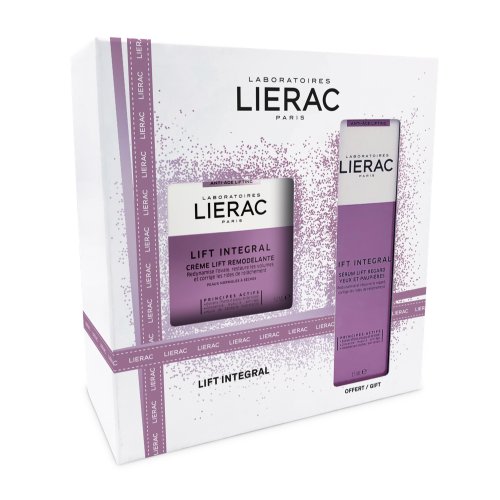 Lierac Cofanetto Natale Lift Integral Crema Liftante Rimodellante 50ml + Siero Liftante Occhi 15ml