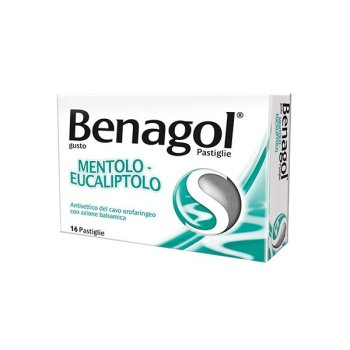 benagol 16 pastiglie mentolo eucaliptolo
