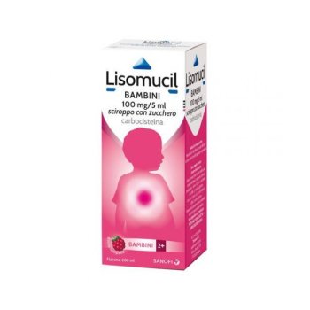 lisomucil tosse mucolitico bambini sciroppo 100mg/5ml 200ml