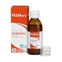fluifort sciroppo 9% 200 ml con misurino 