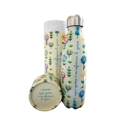 neavita - thermos in watercolor fiori 500 ml