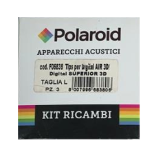 Polaroid Tip Digital Air 3D e Digital Superior 3D Misura L 3 Pezzi