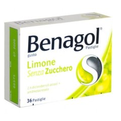 benagol 36 pastiglie limone senza zucchero