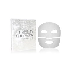 gold collagen hydrogel mask - maschera per pelli disidratate e opache 1 pezzo