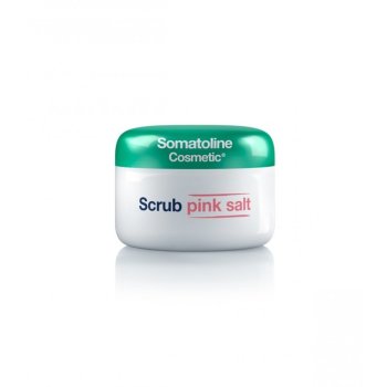 somatoline cosmetic scrub pink salt esfoliante corpo antiossidante 350 ml