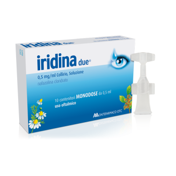 iridina due collirio 10 flaconcini monodose 0,5ml