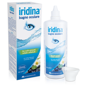 Iridina Bagno Oculare Con Acido Ialuronico Camomilla E Mirtillo 360ml