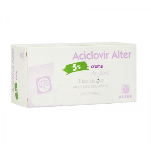 Aciclovir Alter Crema 5% 3g