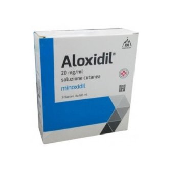 aloxidil soluzione 2% 3 flaconi 60ml