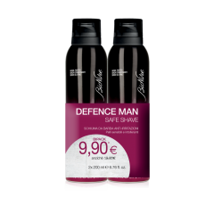 bionike defence man bi-pack schiuma barba 2 x 200 ml