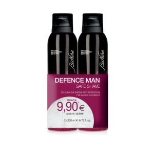 BIONIKE Defence Man Bi-Pack Schiuma Barba 2 x 200 ml