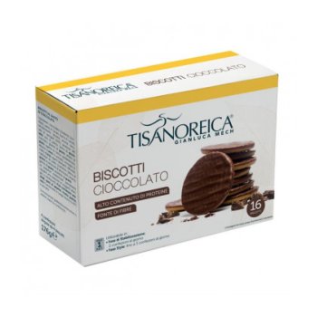 gianluca mech - tisanoreica biscotti al gusto cioccolato 176g