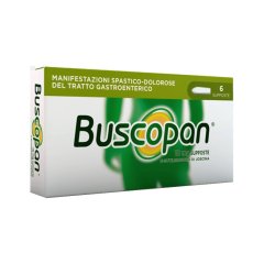 buscopan 10mg 6 supposte - opella healthcare italy srl