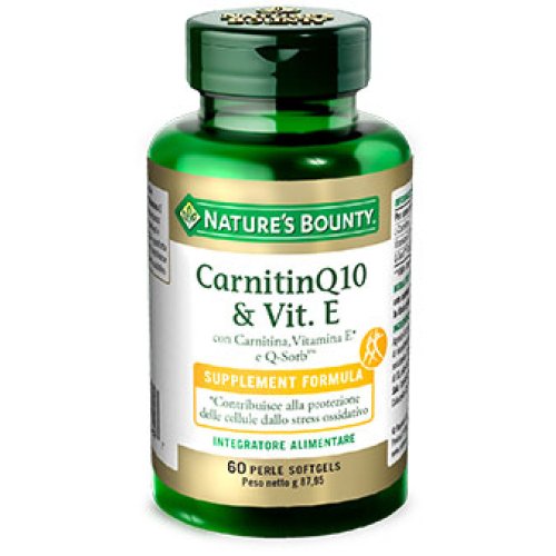Carnitine Q10 & Vitamina E 60 Perle softgels