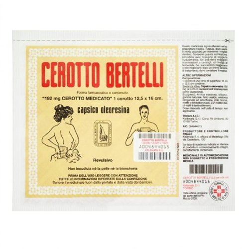 Cerotto Bertelli Medio Cm 16 x 12