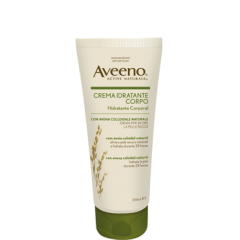 aveeno crema idratante corpo daily moisturising con avena colloidale, senza profumo 300ml