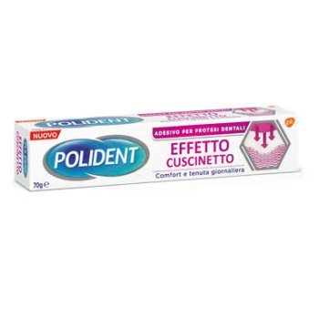 polident fissativo effetto cuscinetto adesivo per dentiere 70g