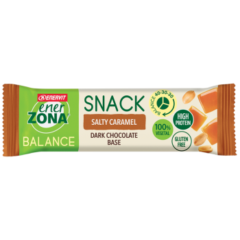 enervit enerzona balance snack barretta salty caramel 25g