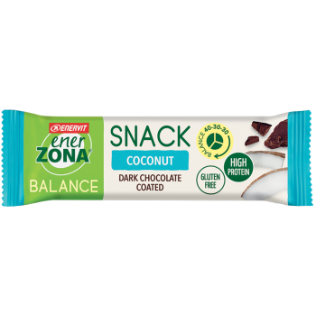 enervit enerzona balance snack barretta cocco 33g