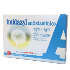 imidazyl antistaminico collirio 10 flaconcini monodose 0,5ml