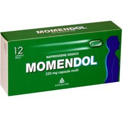 Momendol 12 Capsule Molli 220 mg