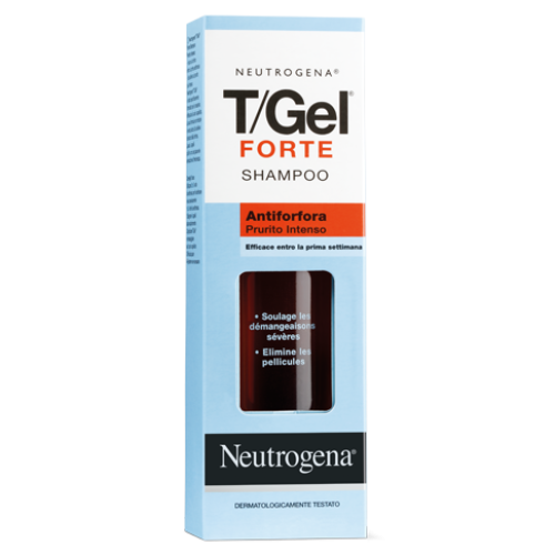Neutrogena Shampoo T/Gel Forte Antiforfora Capelli Grassi 125 ml