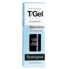 neutrogena shampoo t/gel total forfora severa tutti i tipi di capelli 125 ml