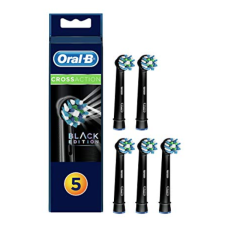 oral-b testine di ricambio cross action black edition 5 pezzi