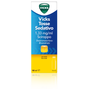 Vicks Tosse Sedativo Sciroppo Aroma Miele 180ml