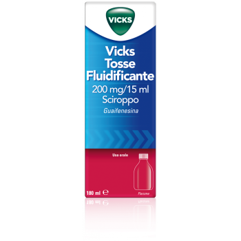 vicks tosse fluidificante sciroppo 180ml