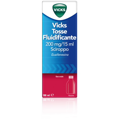 Vicks Tosse Fluidificante Sciroppo 180ml