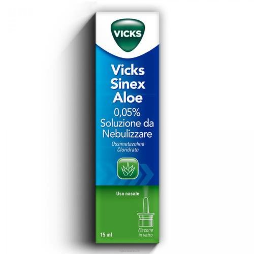Vicks Sinex Aloe Nebulizzatore Decongestionante 0,05% 15ml