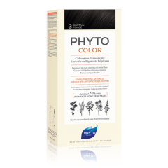 phyto phytocolor colorazione permanente n. 3 castano scuro 