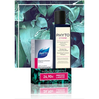 phytophanere capsule anticaduta+phytocyane shampoo
