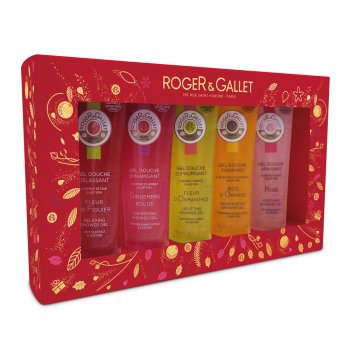 roger&gallet - cofanetto gel doccia fragranze assortite 5 x 50 ml