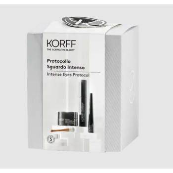 korff cofanetto sguardo intenso eyeliner + mascara prodigious + eyezone antirughe