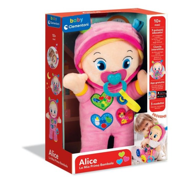Clementoni Gioco Alice la Mia Prima Bambola 10+ Mesi