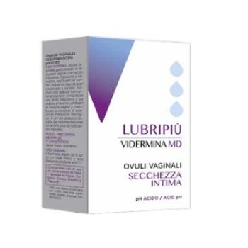 vidermina lubripiu' 10 ovuli vaginali secchezza intima ph acido