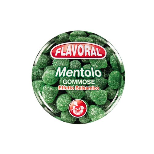 MENTAL FARMA FLAVORAL Caramelle Gommose al Mentolo Balsamiche 35g