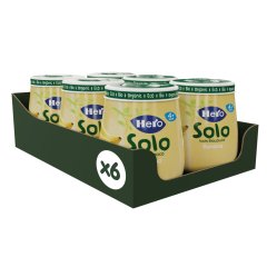 hero baby solo bio omogeneizzati banana 6 x 120g