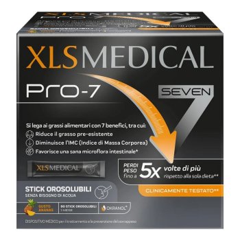 xls medical pro-7 controllo del peso 90 stick orosolubili