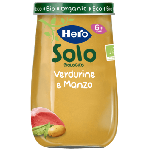 Hero Baby Solo Bio Omogeneizzati Verdurine Con Manzo 190g