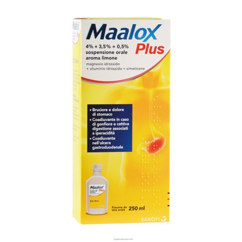 Maalox Plus Sospensione Orale 250 ml