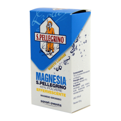 magnesia san pellegrino 45% effervescente gusto limone 100g